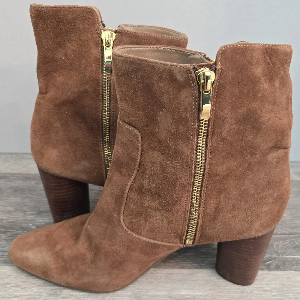 Aerosoles Women's‎ Asset Ankle Boot Brown size 9.5M